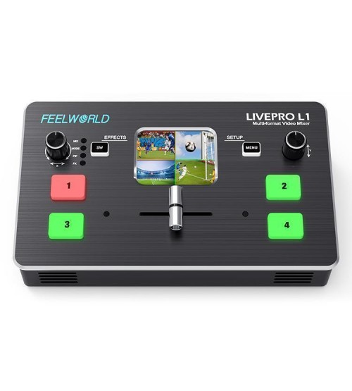 Feelworld LivePro L1 Multi Format Video Mixer Switcher HDMI USB Live